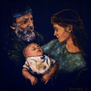 1_Presentazione al Tempio_Via Matris_acrilico su stoffa_40x40cm.jpg